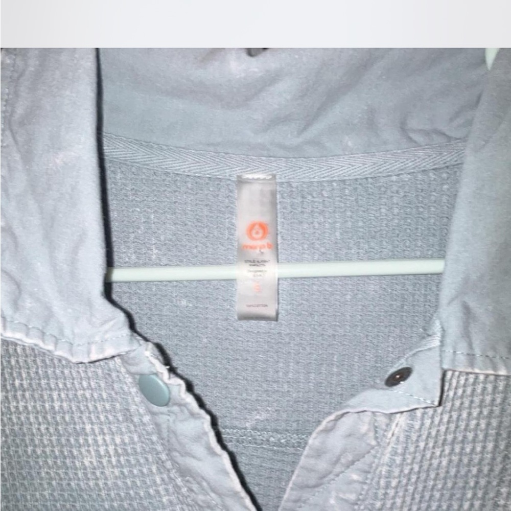 Gray Button-Up Shirt